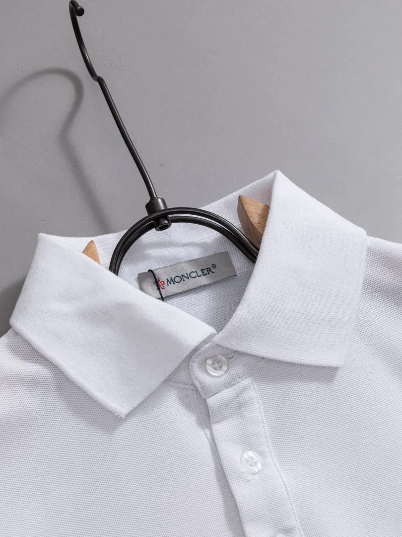 P100✨🔥 [MONCLER ] 2026FW POLO ：Black White Size：S-XXL